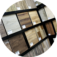 Hundreds of WPC and Rigid Core Flooring Samples to choose from.